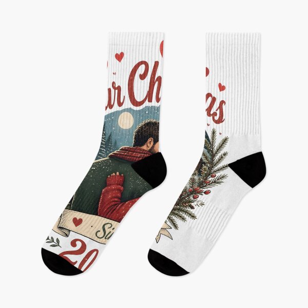 Item preview, Our Christmas Since 2020 Romantic Christmas Couple Holiday Gift designed and sold by LiviuGligoros.