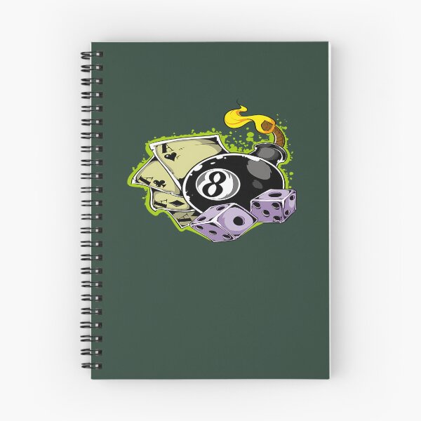 Item preview, Copy of 9 Ball Girl LivinAces Dice 8Ball 736 designed and sold by ForestLibrary.