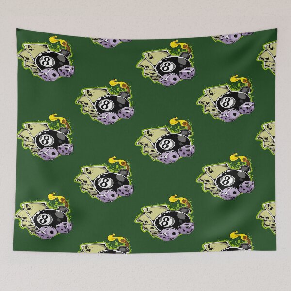 Item preview, Copy of 9 Ball Girl LivinAces Dice 8Ball 736 designed and sold by ForestLibrary.