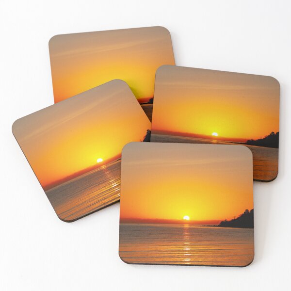 Item preview, Golden sunrise over the Pacific Ocean Townsville Australia designed and sold by jaynerushton.