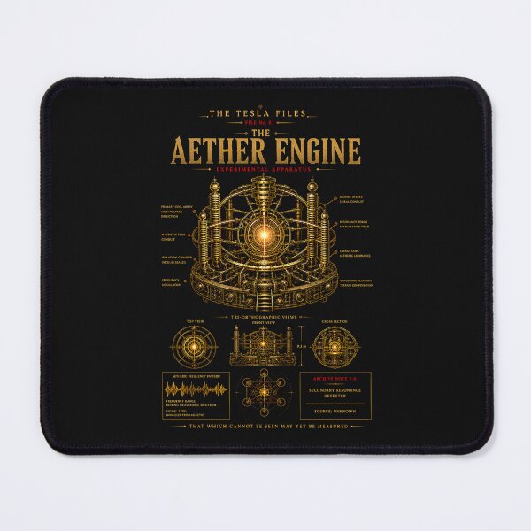 Item preview, The Tesla Files No. 01 — The Aether Engine designed and sold by Sanctum Icons.