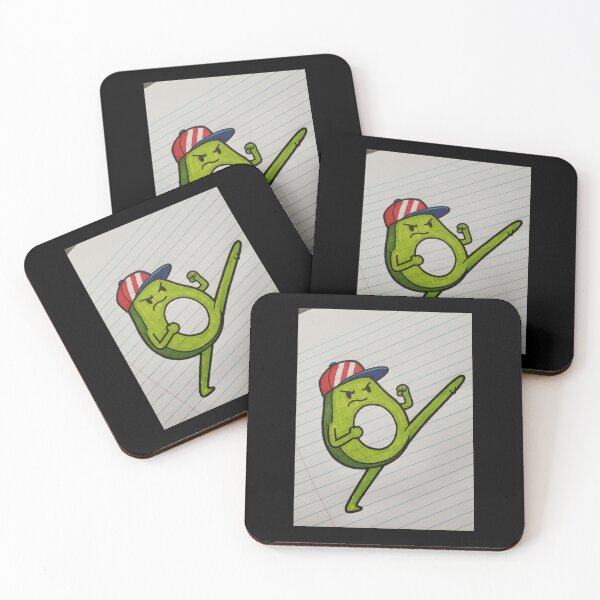 Item preview, Ninja Karate Avocado Martial Arts Doodle designed and sold by Avocado-Diary.