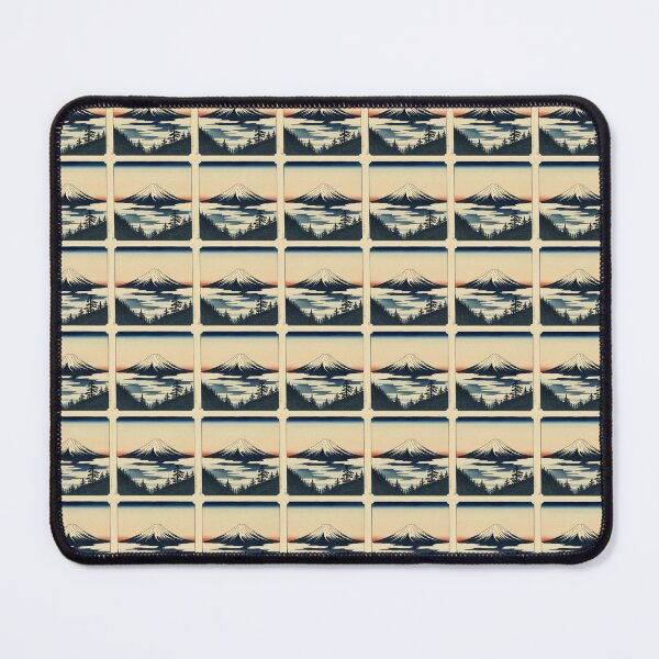 Item preview, Mount Fuji at Dawn – Traditional Japanese Ukiyo-e Woodblock Print designed and sold by derideriworks.
