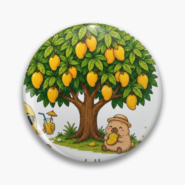 Item preview, Cute Mango Summer Vibes | Tropical Mango Tree & Good Things Quote designed and sold by itxelaraStudio.