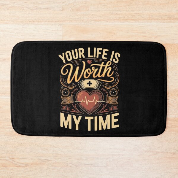 Item preview, Your Life Is Worth My Time Hospice Nurse Palliative Care designed and sold by VioletNance.