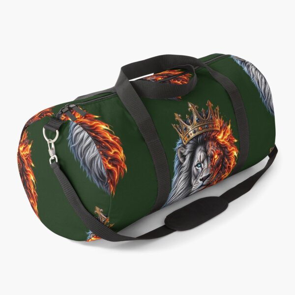 Item preview, King of Fire & Ice Lion – Crowned Warrior Fantasy 3D Art  ? Tags designed and sold by Spiking11.