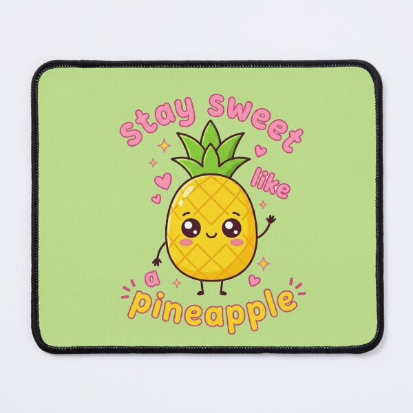 Item preview, Stay Sweet A Pineapple Cute Tropical Fruit Funny Summer Graphic T-Shirt Design designed and sold by morning sun.