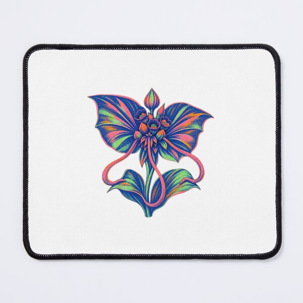 Item preview, Black Bat Flower Riso designed and sold by The-Art-of-D.