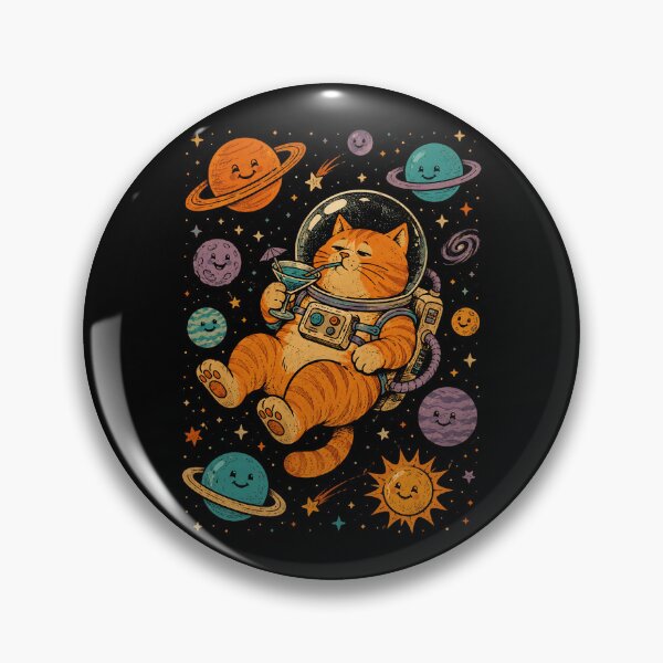 Item preview, Space Cat Cocktail Astro Chill designed and sold by JudonT.