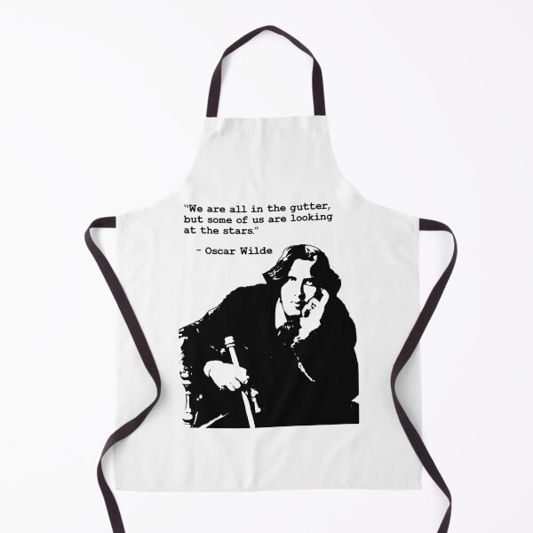 Item preview, We are all in the gutter, but some of us are looking at the stars quote by Oscar Wilde designed and sold by aponwao.