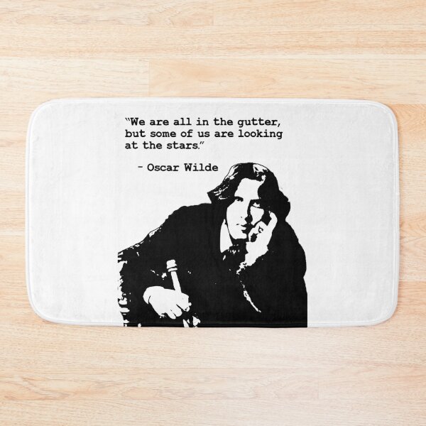 Item preview, We are all in the gutter, but some of us are looking at the stars quote by Oscar Wilde designed and sold by aponwao.
