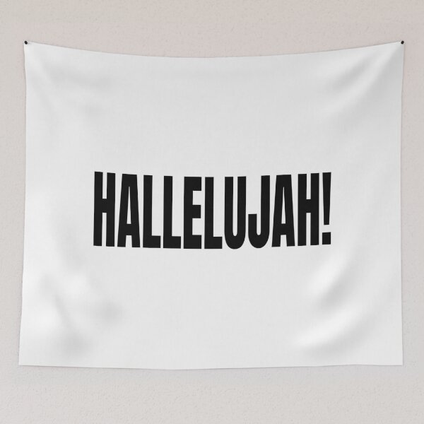 Item preview, HALLELUJAH! designed and sold by scrmbld.