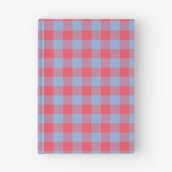 Item preview, Coral Red and Soft Blue Gingham Seamless Pattern Buffalo Check Plaid Background Vector designed and sold by RS4you.