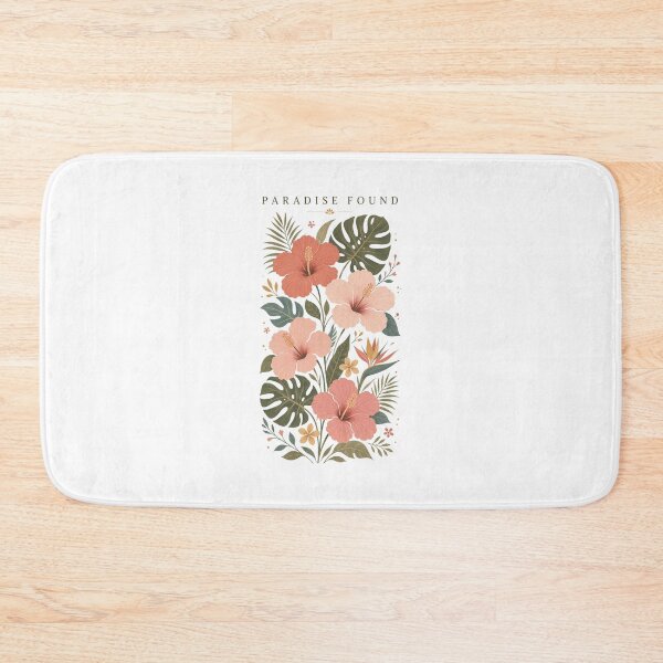 Item preview, Paradise Found Tropical Hibiscus Botanical Monstera Vintage designed and sold by Indraokta22.