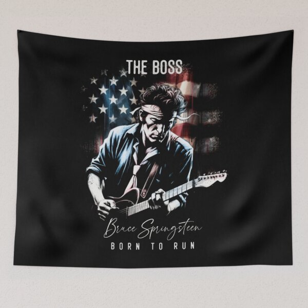 Aperçu de l'œuvre Bruce Springsteen mignon créée et vendue par raymullenArt.