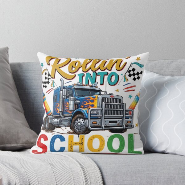 Item preview, Back To School Truck - Semi Truck  designed and sold by LavIsInTheAir.