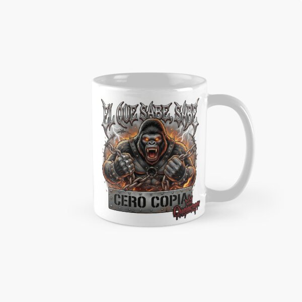 Item preview, He Who Knows Knows Zero Copy - Gorilla Furia Metal Quelacreo designed and sold by elglotonmusical.