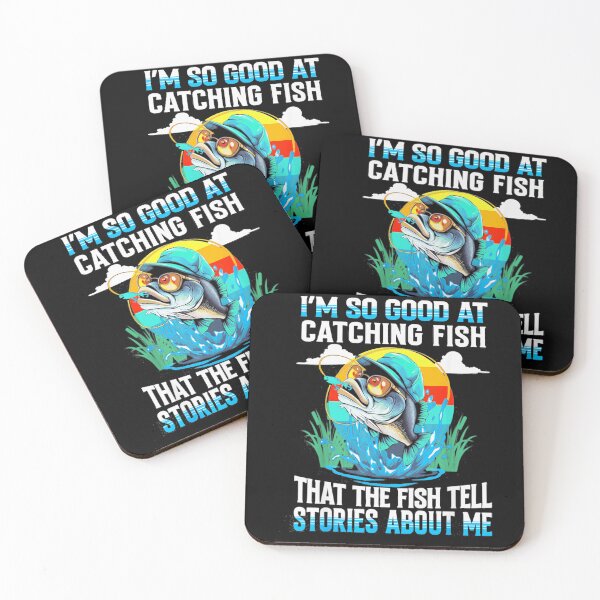 Item preview, I'm So Good At Catching Fish That The Fish Tell Stories About Me Fisherman Angler designed and sold by CharlieConon.