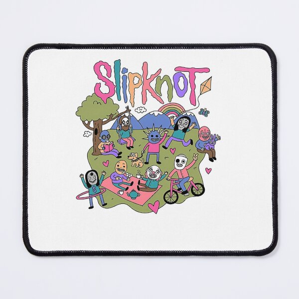 Item preview, Whimsical Masked Characters Enjoying Picnic In Park designed and sold by ArtofThep.