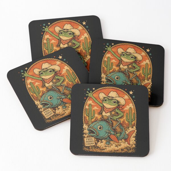 Item preview, Cowboy Frog Mechanical Fish Rodeo designed and sold by JudonT.