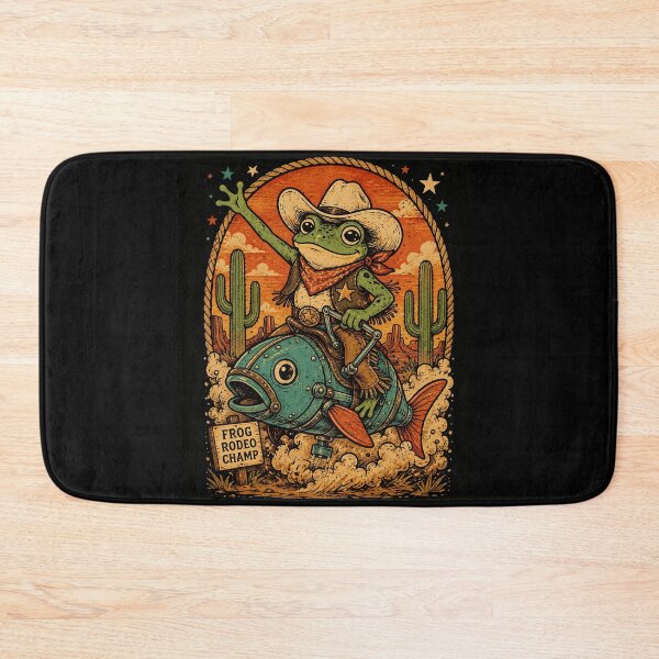 Item preview, Cowboy Frog Mechanical Fish Rodeo designed and sold by JudonT.