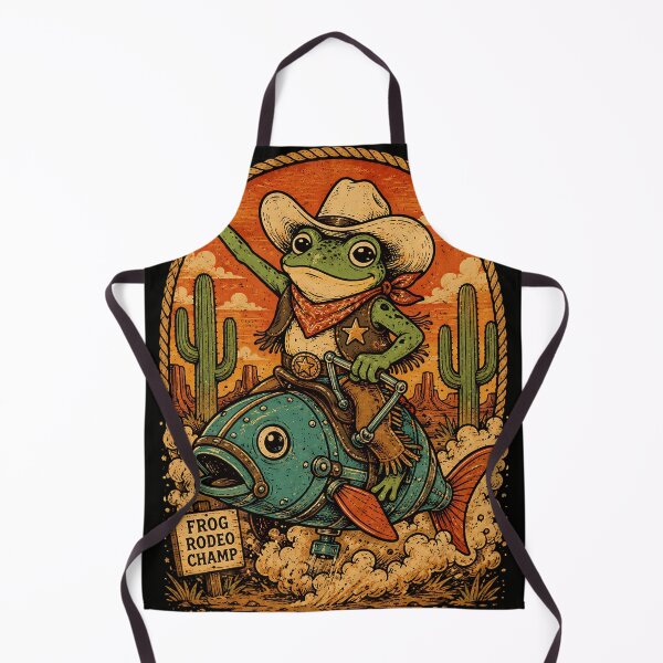 Item preview, Cowboy Frog Mechanical Fish Rodeo designed and sold by JudonT.