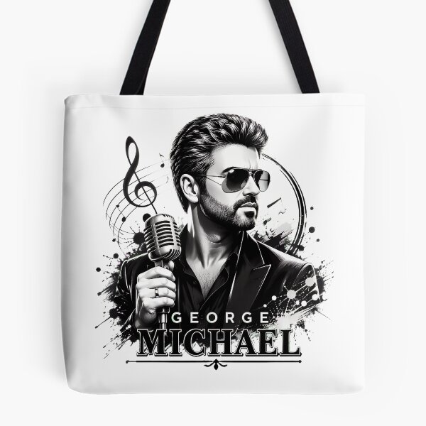 Item preview, George Michael Sunglasses Leather Jacket Music Icon designed and sold by ZubairNalban.
