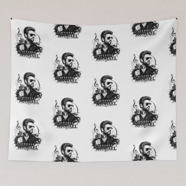 Item preview, George Michael Sunglasses Leather Jacket Music Icon designed and sold by ZubairNalban.
