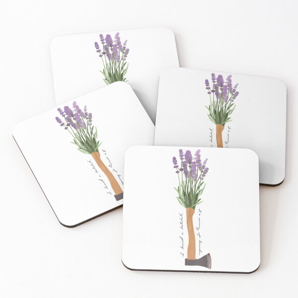 Item preview, I Buried A Hatchet, It’S Coming Up Lavender Signature designed and sold by MarkerHarles.