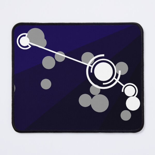 Item preview, Aries Constellation - Geometric Star Map Graphic designed and sold by JayMakesTiktok.