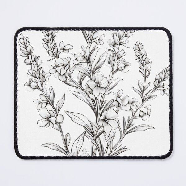 Item preview, Delicate Wildflower Spikes designed and sold by DriftmarkStudio.
