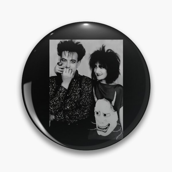 Item preview, Two Goth Musicians Posing Together In Black And White designed and sold by ArtofThep.