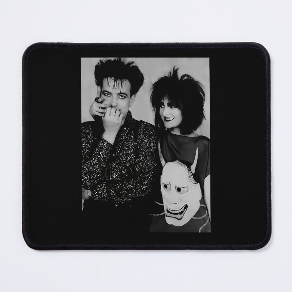 Item preview, Two Goth Musicians Posing Together In Black And White designed and sold by ArtofThep.