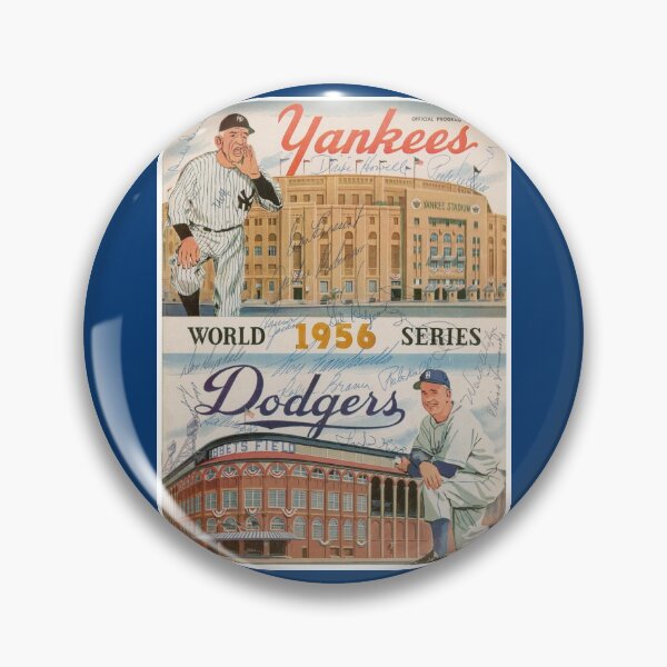 Item preview, Rare Vintage Autographed 1956 World Series Baseball Program designed and sold by Halifaxartguy.