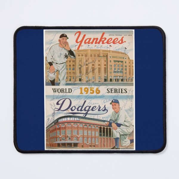 Item preview, Rare Vintage Autographed 1956 World Series Baseball Program designed and sold by Halifaxartguy.