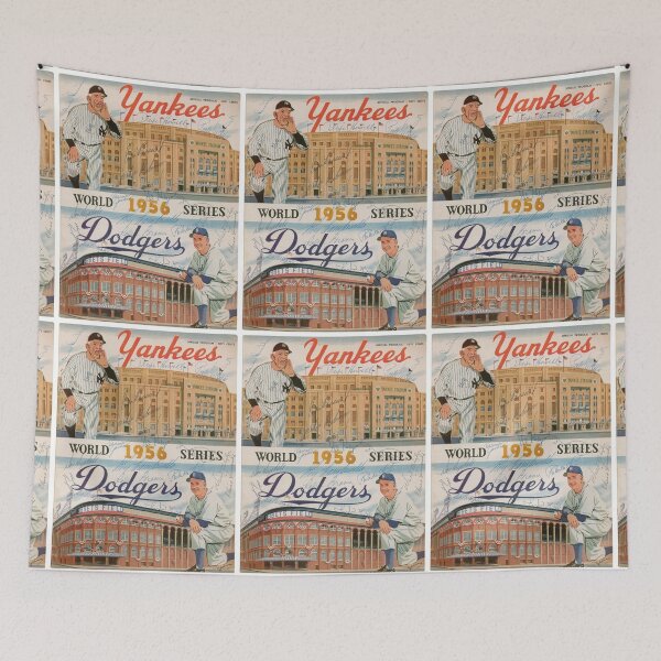 Item preview, Rare Vintage Autographed 1956 World Series Baseball Program designed and sold by Halifaxartguy.