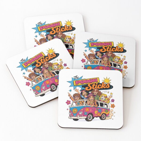 Item preview, POOH Sticks Retro Band Car Fun Trip designed and sold by ZubairNalban.