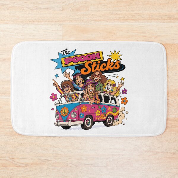 Item preview, POOH Sticks Retro Band Car Fun Trip designed and sold by ZubairNalban.