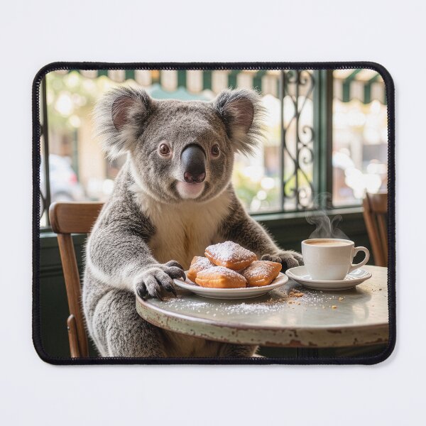 Item preview, Down Under Koala Visits New Orleans designed and sold by Tridentulus.