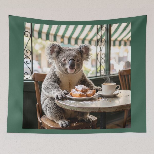 Item preview, Down Under Koala Visits New Orleans designed and sold by Tridentulus.
