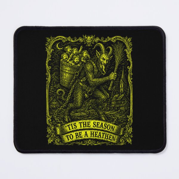Item preview, Krampus Tis the Season to Be a Heathen designed and sold by Victor Shadehorn.