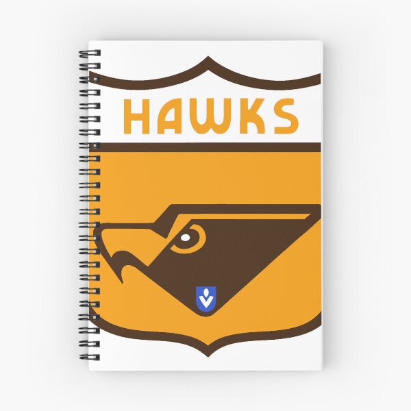 Item preview, Mighty Hawks Retro Logo Drawing designed and sold by Luke Foran Sports Art.