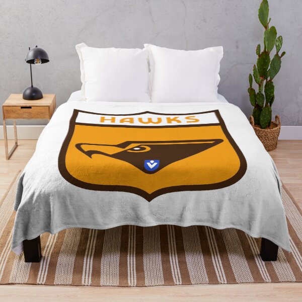Item preview, Mighty Hawks Retro Logo Drawing designed and sold by Luke Foran Sports Art.