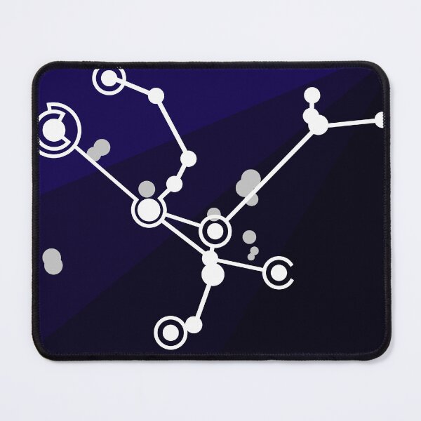 Item preview, Andromeda Constellation - Geometric Star Map Graphic designed and sold by JayMakesTiktok.