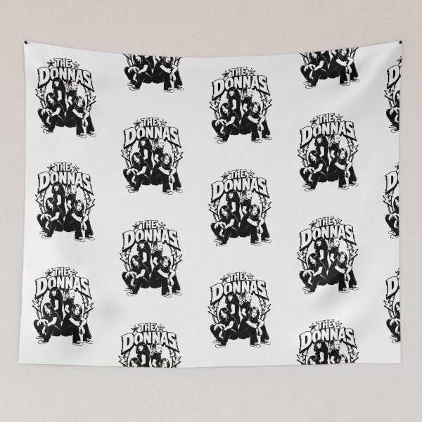 Item preview, The Donnas Band Logo and Members designed and sold by ZubairNalban.