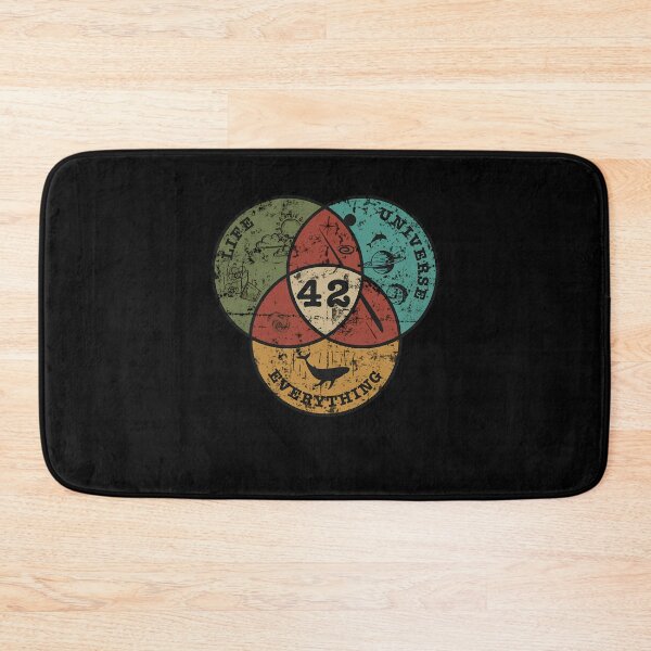 Item preview, Venn Diagram: Life, The Universe & Everything designed and sold by RODNEYSMITHER.