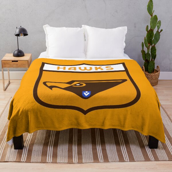 Item preview, Mighty Hawks Retro Logo Drawing designed and sold by Luke Foran Sports Art.
