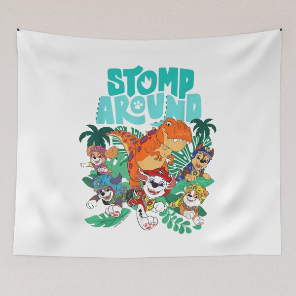 Item preview, Dino Rescue Pups Stomp Around Dinosaur Adventure Cute Kids Cartoon Art designed and sold by Animalfacts002.