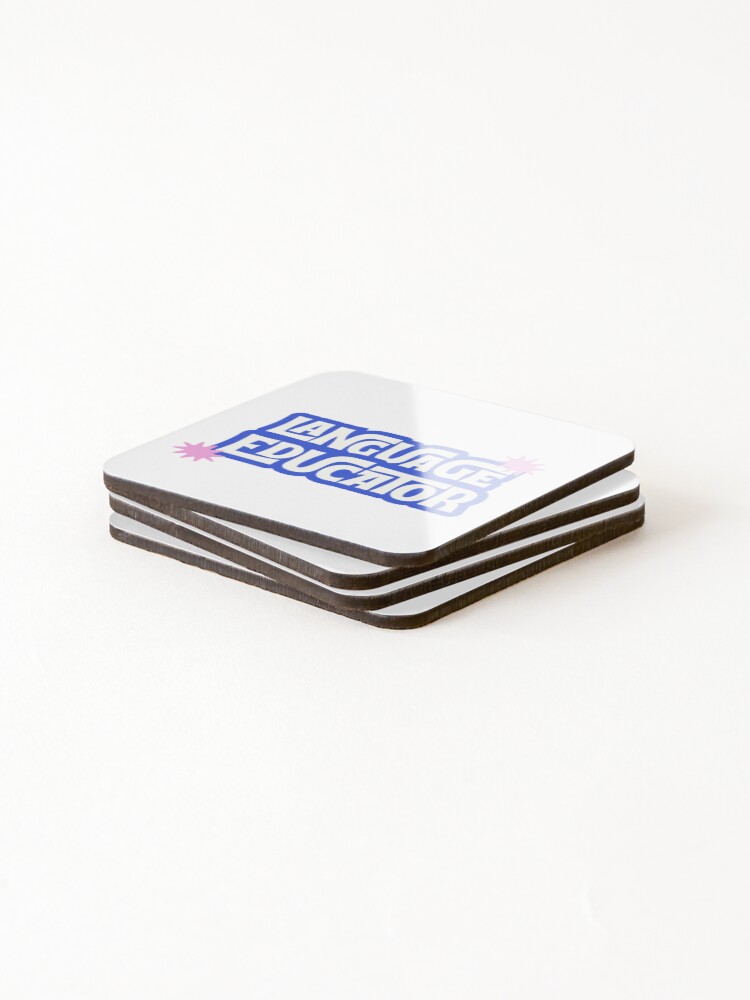 Thumbnail 4 of 5, Coasters (Set of 4), Language Educator designed and sold by powerfullyisa.