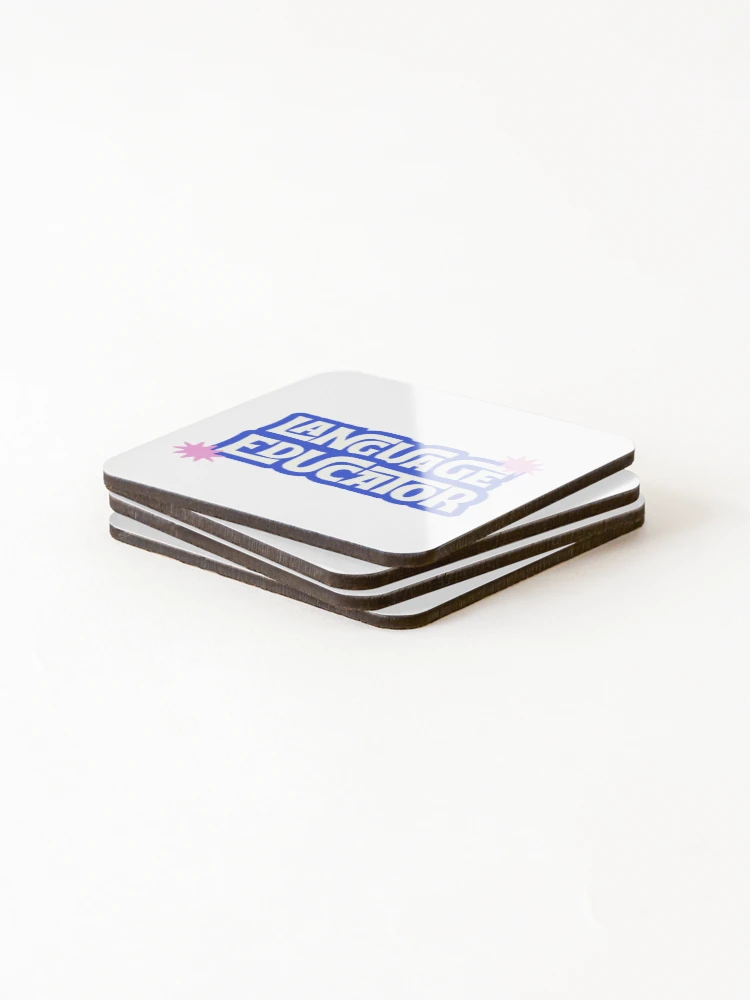 Thumbnail 4 of 5, Coasters (Set of 4), Language Educator designed and sold by powerfullyisa.